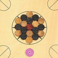 Carrom Coins Set of 24 Coins  1 Striker Indoor Games Carrom Free Shipping