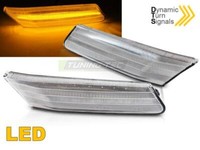 Paar Blinker Repeater Porsche 911 997 Ab 2004 Bis 2009 LED Klar Dynamisch