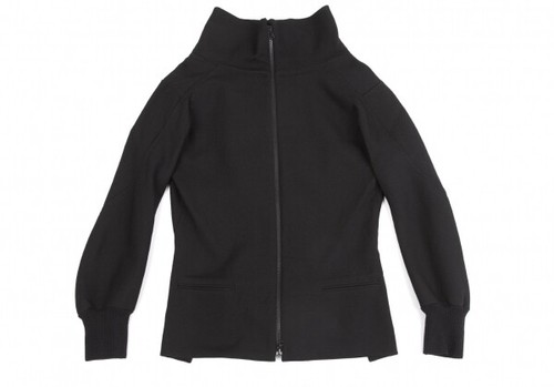 Yohji Yamamoto FEMME Wool Turtle Neck Zip Blouson Size 1(K-130856) - Picture 2 of 12