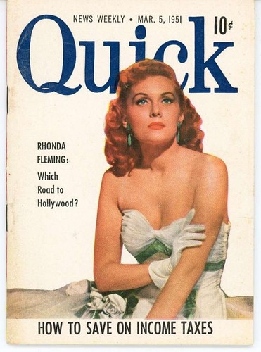 Quick Magazines ~ Lot of 9 Hollywood Actresses Hedy Lamarr Stanwyck Gardner + - Picture 11 of 24