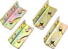 Bed Rail Brackets, Heavy Duty Non-Mortise Bracket Fastener, Bed Buckle Lock