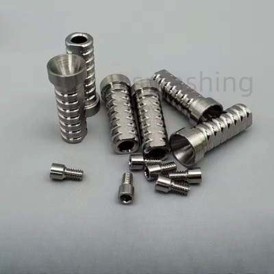 50x Titanium Temporary Cylinder Ti MU Sleeve Multi Unit4.8 Abutment Fit With Oss