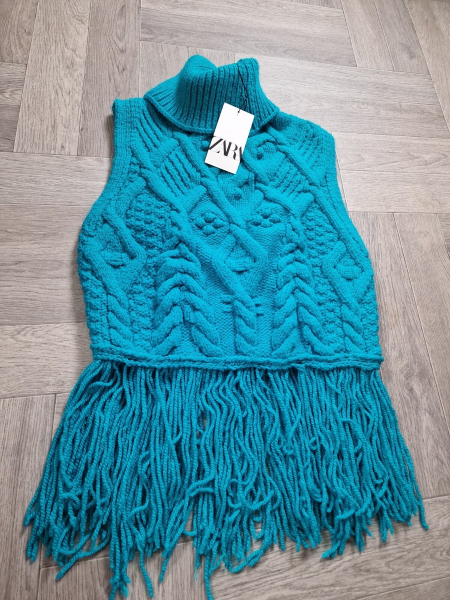 Roll Neck Chunky Sleeveless Jumper Chunky Roll Neck Sleeveless