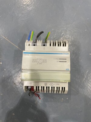 Hager TXA112 640mA 1 excl 1 Throttle Power Supply KNX