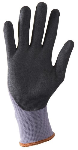 Lot De 12 Paires De Gants De Travail Antidérapants - Revêtement PU, Manchette Tricot - Taille S/M/L