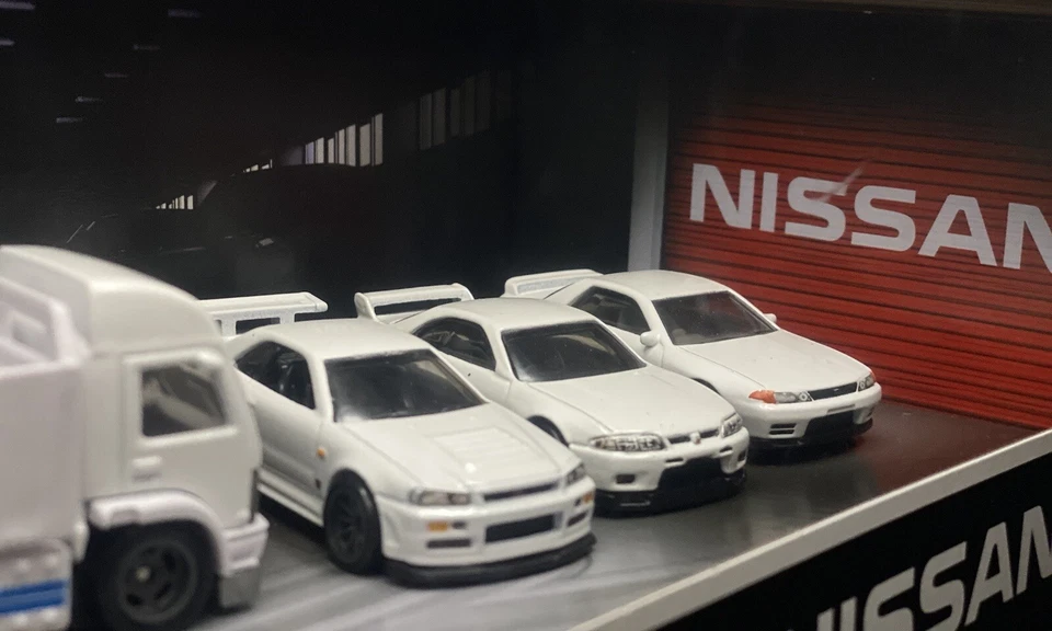 NUEVO RARO Hot Wheels Premium Nissan Skyline GT-R Garaje Coleccionista Set 🆓📦 Foto 4 de 4