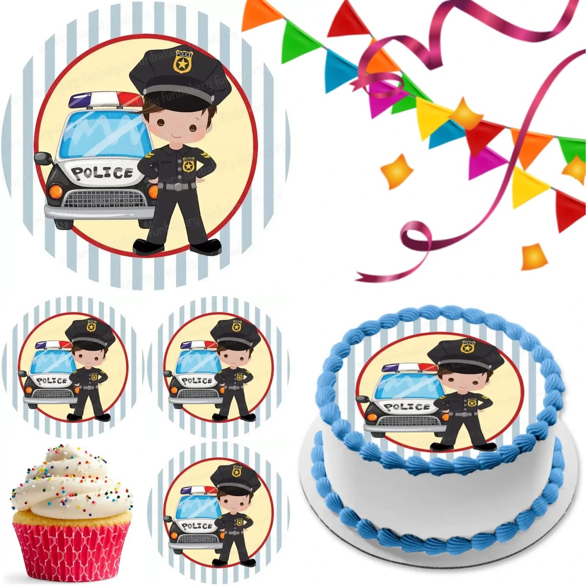 75-teiliges Cupcake Topper Set – Glitzersterne, Kronen & Herzen Für Geburtstag & Kinderparty