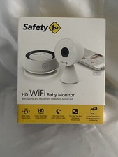 Safety 1st HD Wi-Fi Baby Monitor W/Sound Movement Detecting Smart Audio New