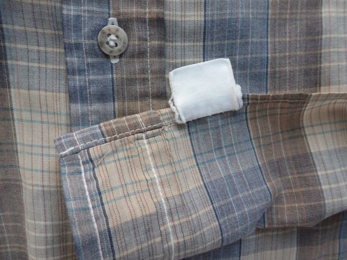 Vintage Pen West by Pendleton Shirt Mens L Plaid Button Up Short Sleeve USA EUC - Picture 10 of 13