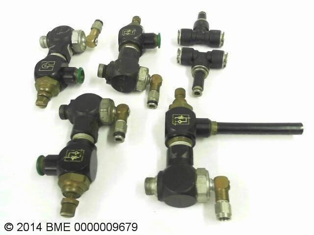 6 -Parker Prestolok 1/2 Air Line Fittings
