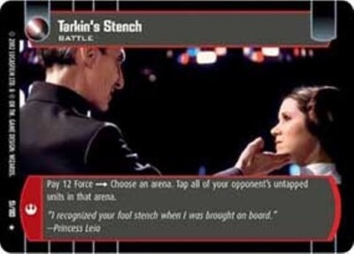 STAR WARS TCG WOTC A NEW HOPE TARKIN'S STENCH 51/180 M/GEM MINT Tip Top