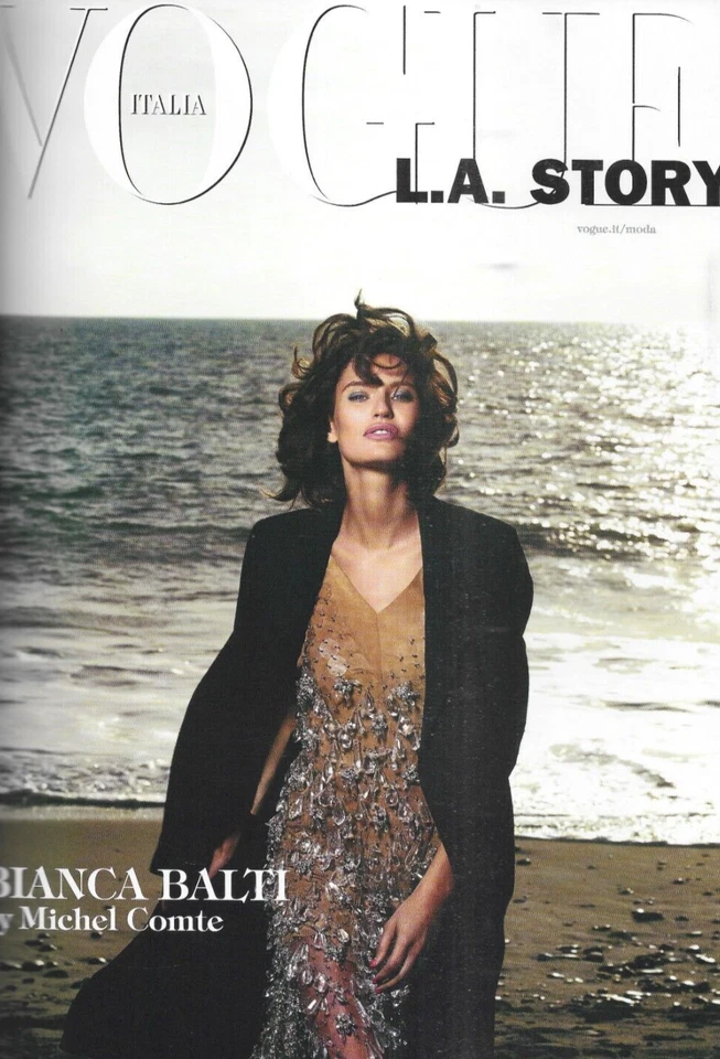 Vogue Magazine Fashion Dresses Jewelry Accessories Bianca Balti Modern Attitude. - Image 4 of 4
