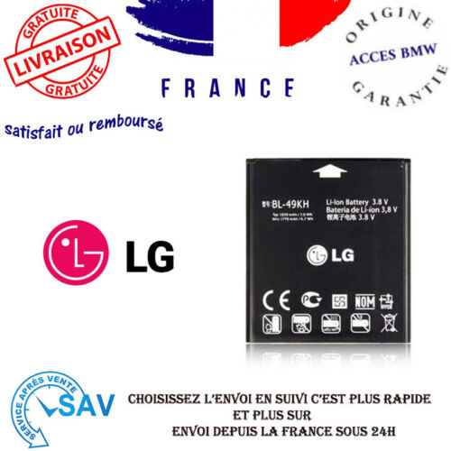 D'ORIGINE LG bl-49kh Batterie Battery p936 Optimus True HD LTE Nitro HD - Photo 1 sur 1