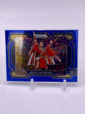 2024 Panini Prizm WWE Meiko Satomura Blue Undercard Disco /25 #83 NXT