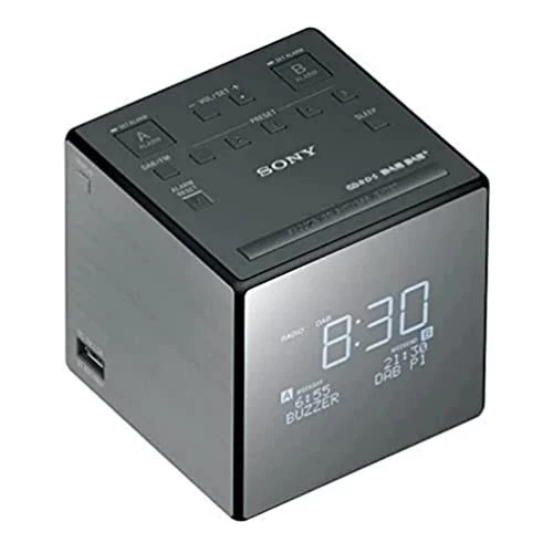 SONY XDRC1DBP Radio DAB+ Negra Con Pantalla LED