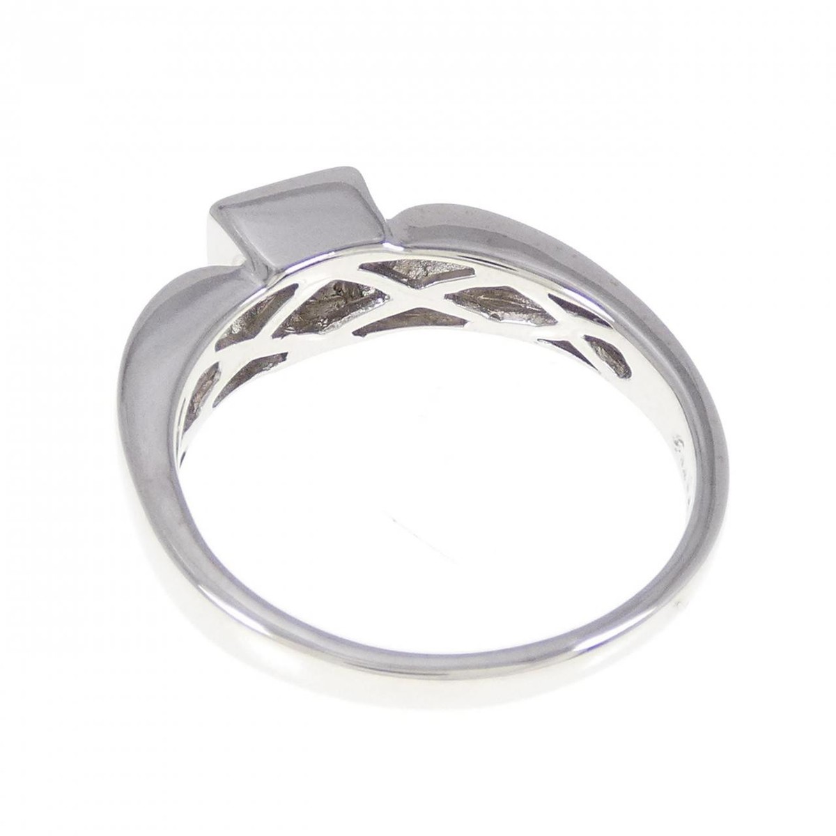 Authentic K18WG Diamond Ring 0.40CT #260-007-588-0002 | eBay