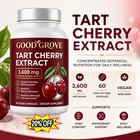 Good Grove Tart Cherry Extract,Goodgrove Tart Cherry Cold Extracted,60 Capsules