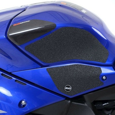 Tank Grip Kit R&G RACING black (4 pieces) Yamaha YZF-R1