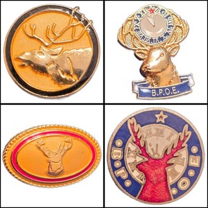 BPOE Elks Pin Lot of 4