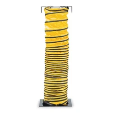 Industries Blower Ducting,15 ft.,Black/Yellow 9500-15  Industries 9500-15
