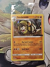 Sandaconda Holo GameStop timbrato promo 082/163 nuovo sigillato carta Pokemon TCG