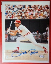 Pete Rose Baseball Cards, Rookie Card and Autographed Memorabilia Guide 48