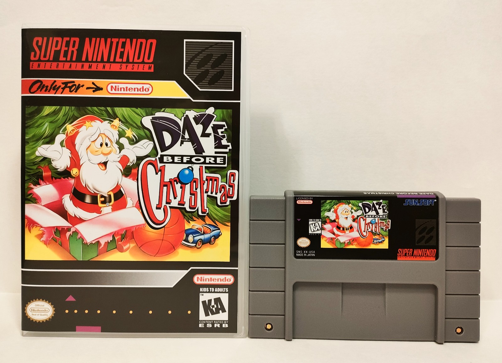 Daze before Christmas for Super Nintendo SNES