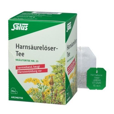 2x HARNSÄURELÖSER-Tee Kräutertee Nr.25 Salus Fbtl. 15 ST
