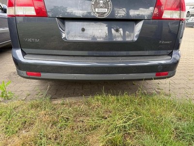 Opel Vectra C original Stoßstange Stoßfänger hinten Z168 Metroblau Caravan Facel