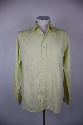 Rb Roccobarocco Hemd Baumwolle Herren Tg 15,5 39 Man Vintage Casual Baumwolle