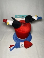 ZippyPaws Zippy Paws Americana Top Hat Burrow 4th Of July Patriotic