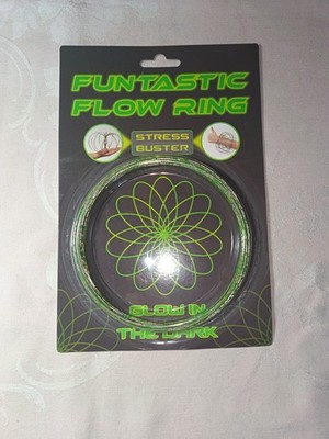 Funtastic Flow Ring | Kinetisches 3D-Spielzeug | Glow in the Dark | NEU