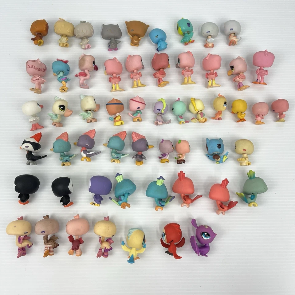 230+ Littlest Pet Shop LPS смешанный оптовый комплект лот б/у фигурки КОШКА ПТИЦА СОБАКА и т. д. - Изображение 4 из 4