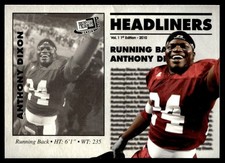 2010 Press Pass PE Headliners Anthony Dixon Rookie Mississippi State Bulldogs