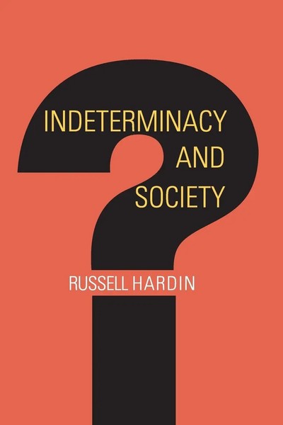 Indeterminacy And Society Russell Hardin Taschenbuch Einband - Flex.(Paperback)-image