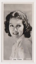 Jean Parker 1937 John Sinclair Film Stars Tobacco Card #87