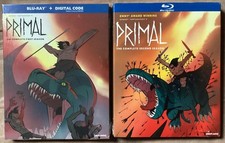 Genndy Tartarkovsky's Primal Complete Seasons One Two Blu-rays with Slipcovers