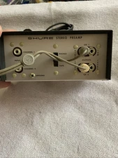 Shure preamplifier Stereo phono tape PreAmp Model M64