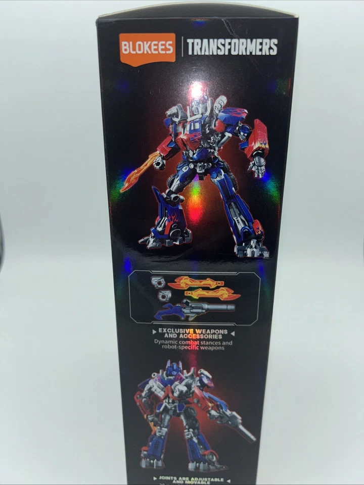 Nueva figura clásica Blokees Transformers 09 Optimus Prime Autobots figura de acción  Foto 4 de 4
