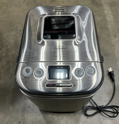 Cuisinart Automatic Bread Maker, Stainless Steel - SEE PICTURES AND DESCRIPTION