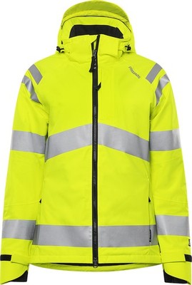 FRISTADS 301358-130 High Vis Green Stretch-Winterjacke Damen Klasse 3 4683 GLPS