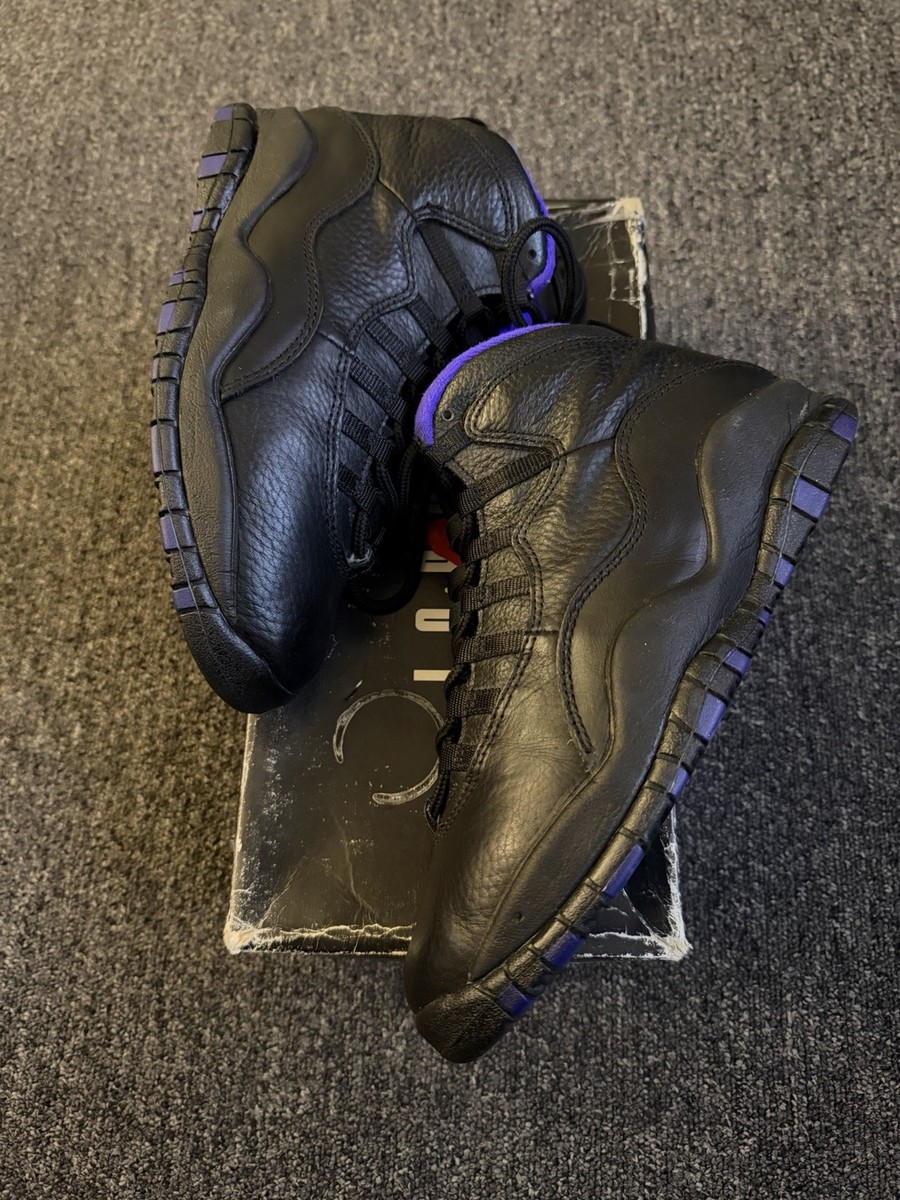 ジャンク 1995 NIKE AIR JORDAN 10 OG サクラメント Jordan Air Jordan 10 OG Sacramento Black Purple 1995 130209-051 | eBay