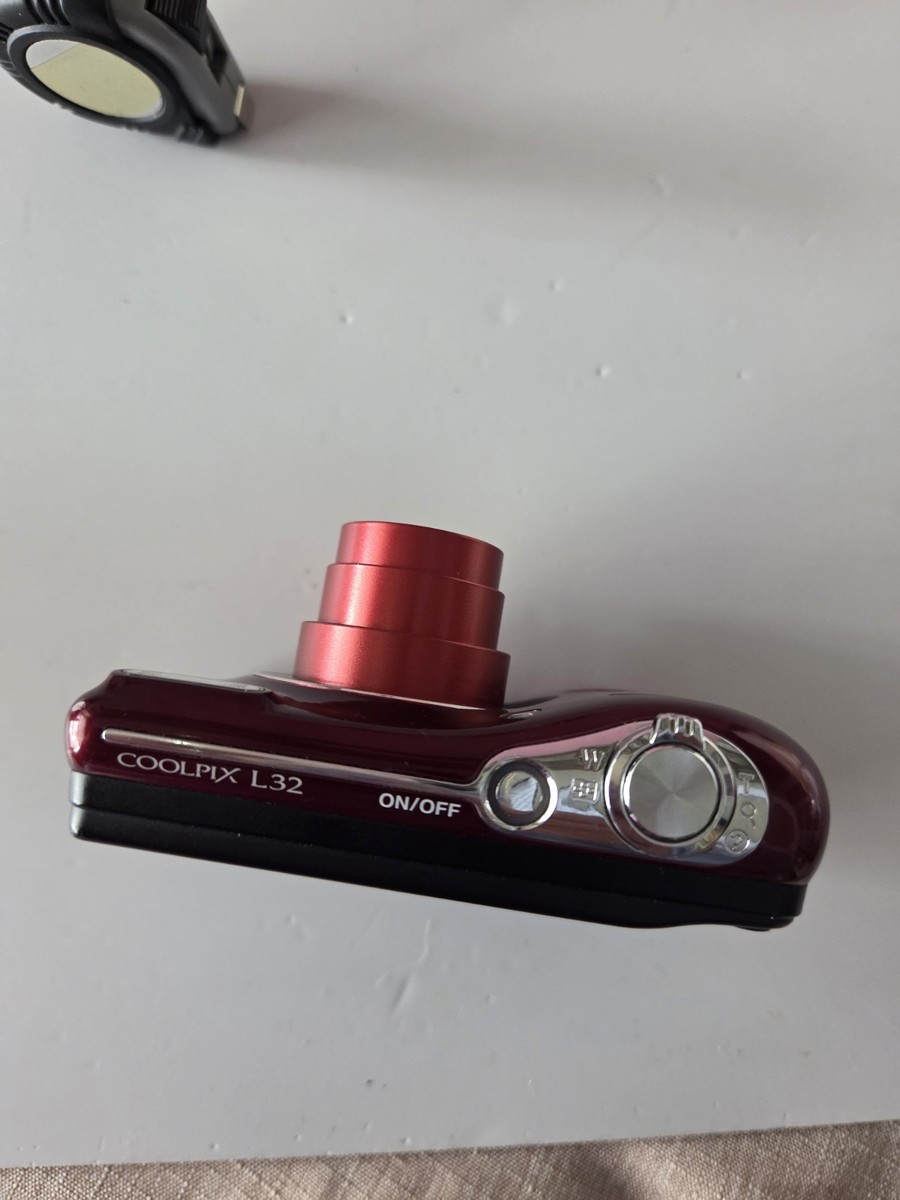 美品　Nikon COOLPIX L32 コンパクトデジタルカメラ　レッド Nikon COOLPIX L32 Red | Point & Shoot Cameras | Nikon USA