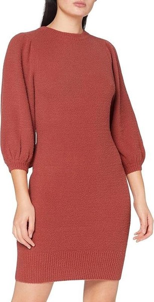 Women Pimkie Dress Brown Acrylic 34