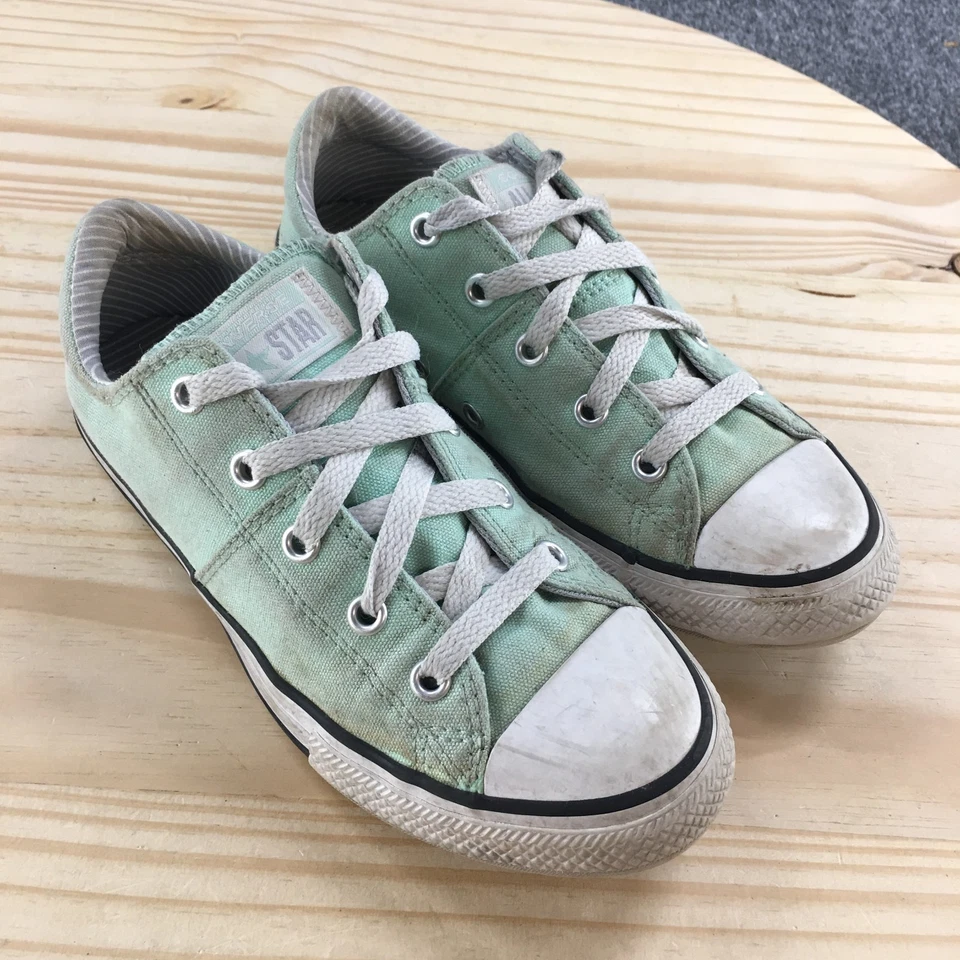 匡威鞋 Junior 2 Chuck Taylor All Star 低帮运动鞋 绿色 666921F — 第 3/4 张图片
