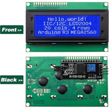 Lcd2004 Module Display Blue/green/white Screen 20x4 Character Iic I2c Serial for