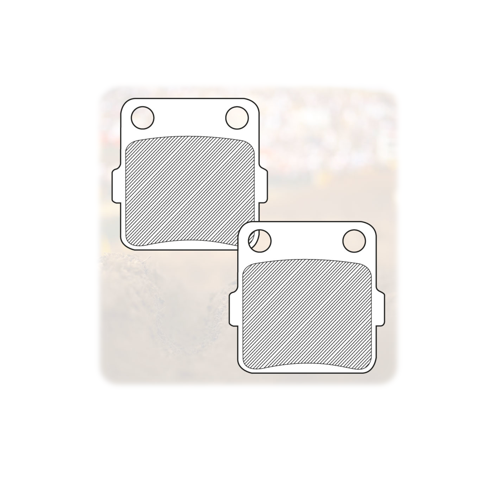 Rear Brake Pads for YAMAHA YZ 85 2015-2017 Renthal