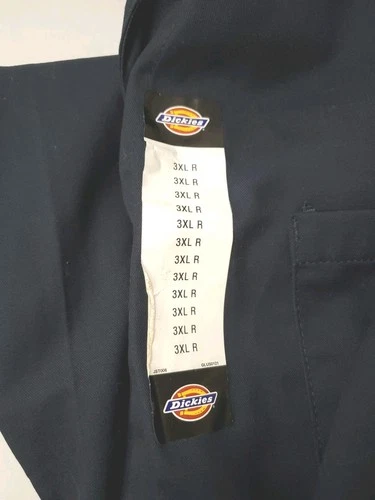 Dickies 3XL Regular Length Long Sleeve Stain Release Dark Blue Coveralls  image 3