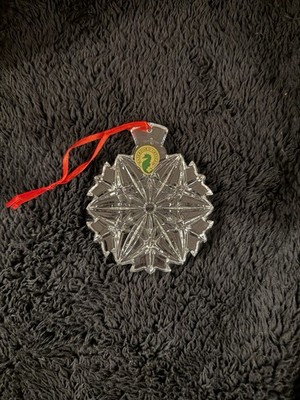 Waterford Crystal Snowflake Christmas Ornament