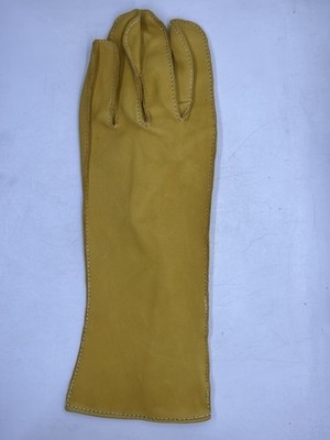 Jerry Beagley Bull Riding Glove Deerskin Left Hand Size 7.5 Rodeo Deer Skin